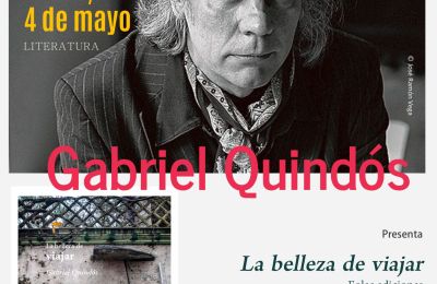 El poeta leonés Gabriel Quindós presenta en Valladolid su tratado ‘La belleza de viajar’