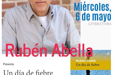 El escritor vallisoletano Rubén Abella presenta en León su nueva novela ‘Un día de fiebre’