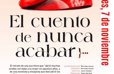 Azar Teatro recuerda en León a la escritora Carmen Martín Gaite con ‘El cuento de nunca acabar’