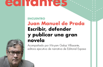 Juan Manuel de Prada participa en ‘Editantes’ en Segovia con una propuesta sobre la edición de un libro