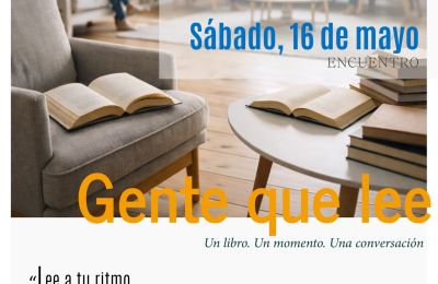 El Palacio de la Isla acoge una sesión de ‘Gente que lee’, una invitación a leer y compartir experiencias