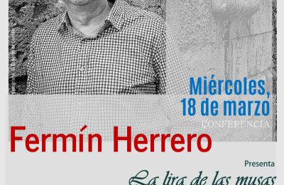 Fermín Herrero presenta en Palencia ‘La lira de las musas’, su particular recorrido por la actualidad poética de Castilla y León