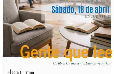 La propuesta ‘Gente que lee’ invita a compartir lecturas y experiencias en el Palacio de la Isla