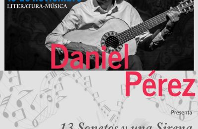 Daniel Pérez ofrece en la Biblioteca Pública de Valladolid el recital poético ’13 sonetos y una sirena’
