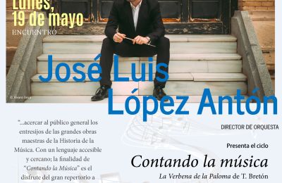 López Antón comparte con el público de Segovia los entresijos de la ‘Verbena de la Paloma’