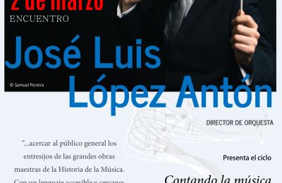 José Luis López Antón regresa a Segovia con ‘Contando la música’ y el homenaje a Manuel de Falla