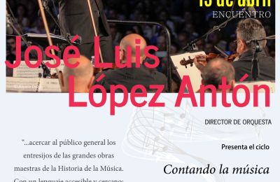 López Antón regresa a Segovia con una nueva sesión de ‘Contando la música’ dedicada a Ravel
