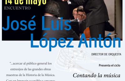 El director López Antón regresa a Salamanca con la propuesta ‘Contando la música’ y su homenaje a Ravel