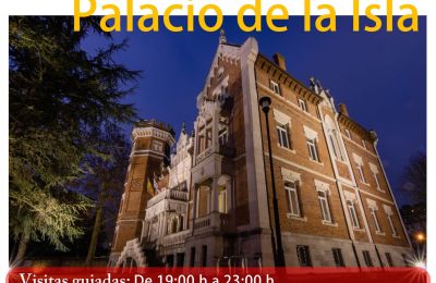 Cinco visitas guiadas consecutivas al Palacio de la Isla programadas para la Noche Blanca de Burgos