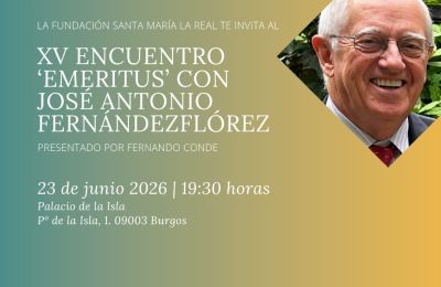 El paleógrafo José Antonio Fernández Flórez, invitado en Burgos en una sesión del ciclo ‘Emeritus’