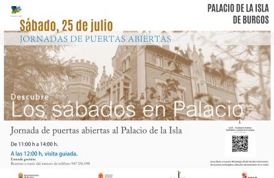 Nueva jornada de puertas abiertas para conocer el Palacio de la Isla de Burgos