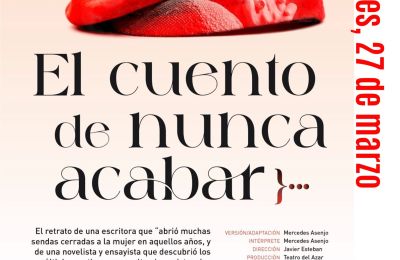 Aranda de Duero conoce a carmen Martín Gaite con la obra teatral ‘El cuento de nunca acabar’