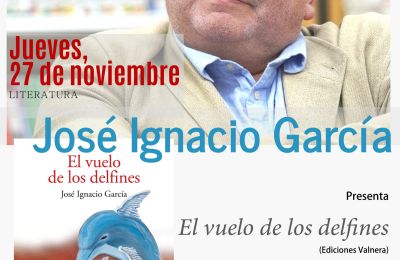 El escritor José Ignacio García presenta en Burgos ‘El vuelo de los delfines’, novela sobre segundas oportunidades
