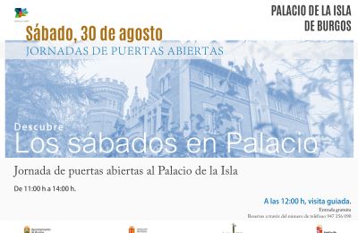 Una nueva jornada de puertas abierta acerca la historia del Palacio de la Isla de Burgos