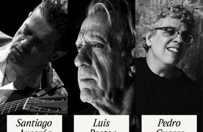 ‘Susurros, la palabra hecha música’ reivindica en Palencia la canción de autor con Santiago Auserón, Luis Pastor y Pedro Guerra