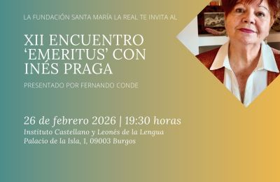 La catedrática Inés Praga, invitada en Burgos de la nueva sesión del programa cultural ‘Emeritus’