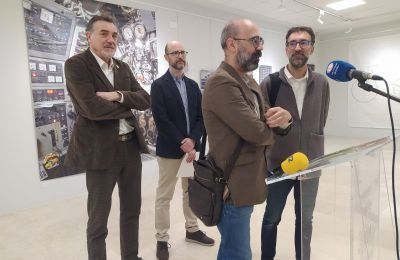 Ósvar Esquivias y Asís Ayerbe llevan a Aranda de Duero su creatividad con la muestra ‘El vuelo del mirlo’